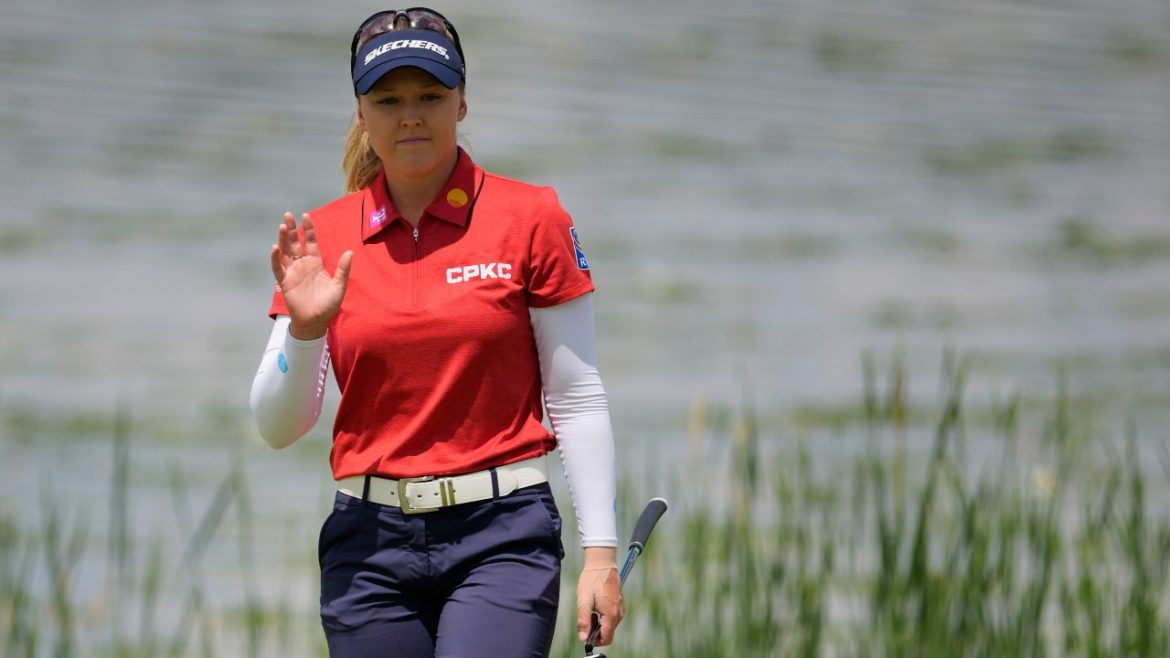 Canada's Brooke Henderson charges up Evian Championship leaderboard