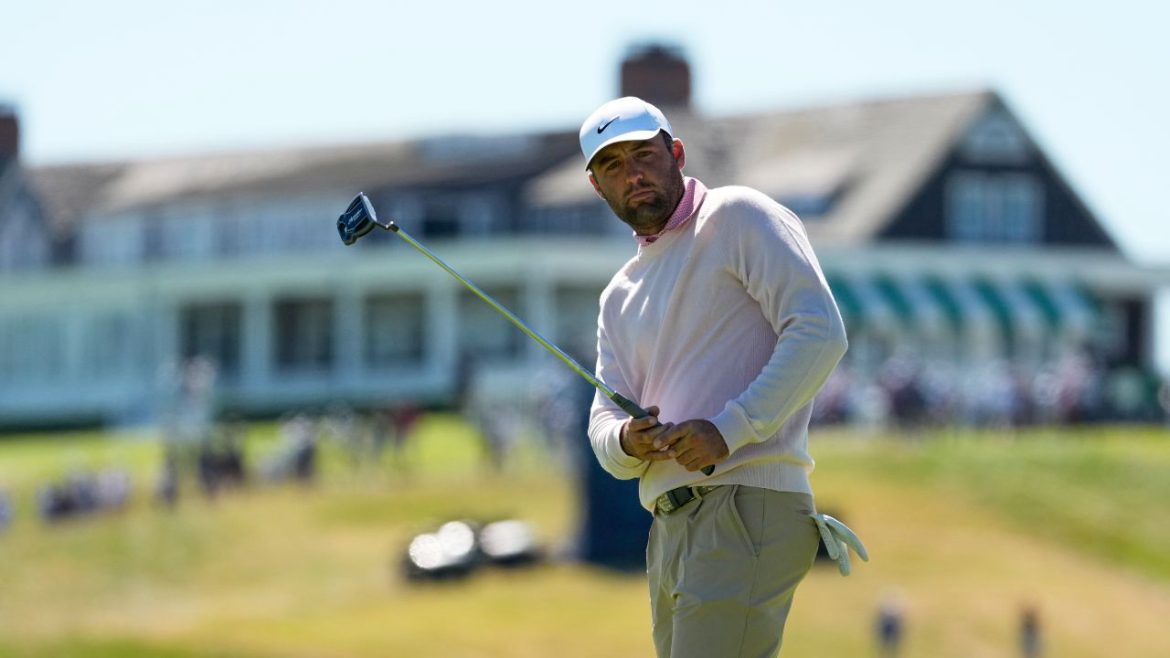 Scottie Scheffler headed for first missed cut in four years at Scottish Open