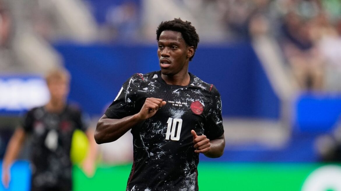 Canadian striker Jonathan David enjoying fresh start at Atletico Madrid