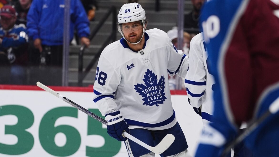 Maple Leafs' William Nylander in lineup vs. Sharks